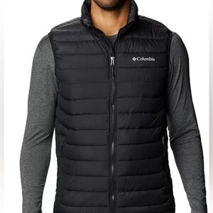 NWT Columbia Men's Powder Lite II Vest - Medium Black
